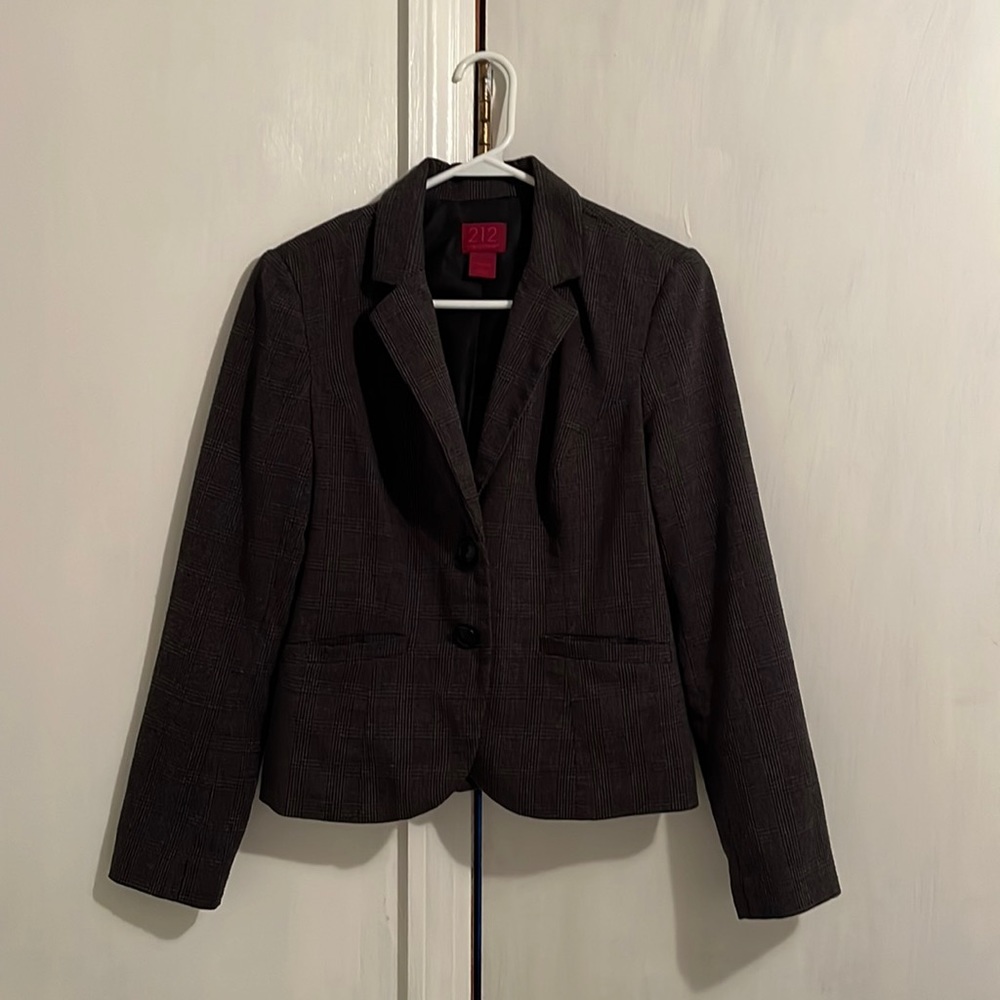 Plaid blazer